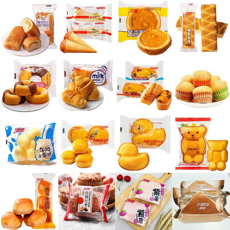 Bar Longyuan, мармелад, куриный пирог, молочный хлеб, мороженое, сливочный хлеб