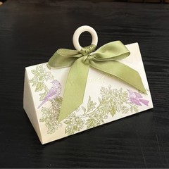 2025年新型小清新結婚喜糖箱屋外森系クリーム風小衆ギフトボックス