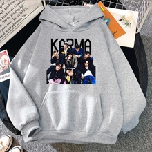 New Album KARMA Hoodie Hot Song Ceremony Retro Women/men Hoo