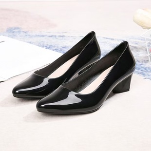 Cross-border High-heeled Fashion Ladies Casual Height-increasing Women's Summer Pointed-toe All-match Sandals Thick-heeled Shoes Non-slip Outer Wear
