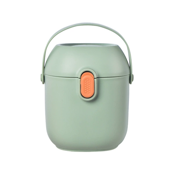 Matcha green-high-grade milk powder can
