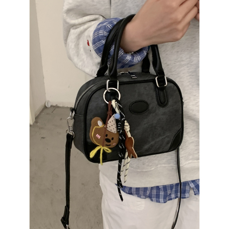 复古小众质感手提包女士包包2025新款简约小方包时尚单肩斜挎包|undefined
