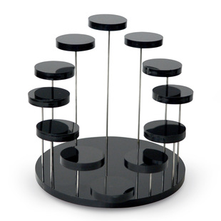 Acrylic Display Rack Small Accessories Jewelry Watch Model Crafts Jewelry Tray Display Rack Geometric Shelf