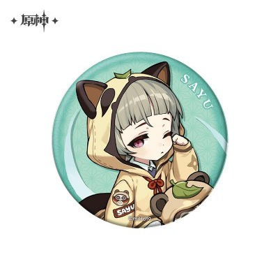 スポット正規品原神テーマ/縦絵シリーズ缶バッジバーピースカラー紙ペンダント人形|undefined