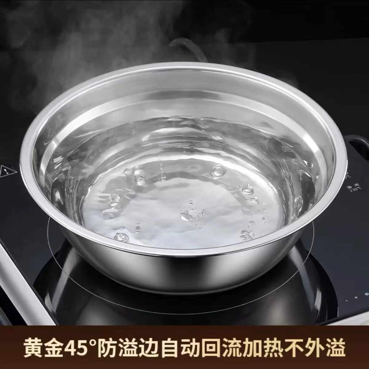 Утолщённая миска из нержавеющей стали для риса/супа, бытовая кухонная миска для лапши, маленькая миска, миска для взбивания яиц, кастрюля для овощей, многофункциональная миска