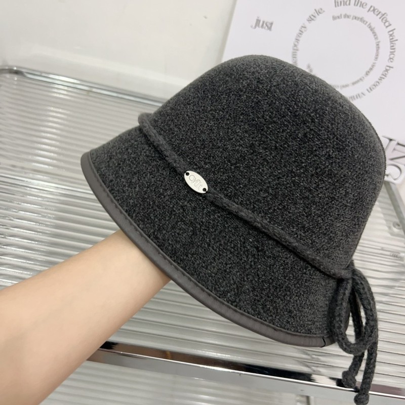 批发韩版秋冬渔夫帽新款水桶帽礼帽显脸小保暖盆帽蝴蝶结百搭个性|undefined