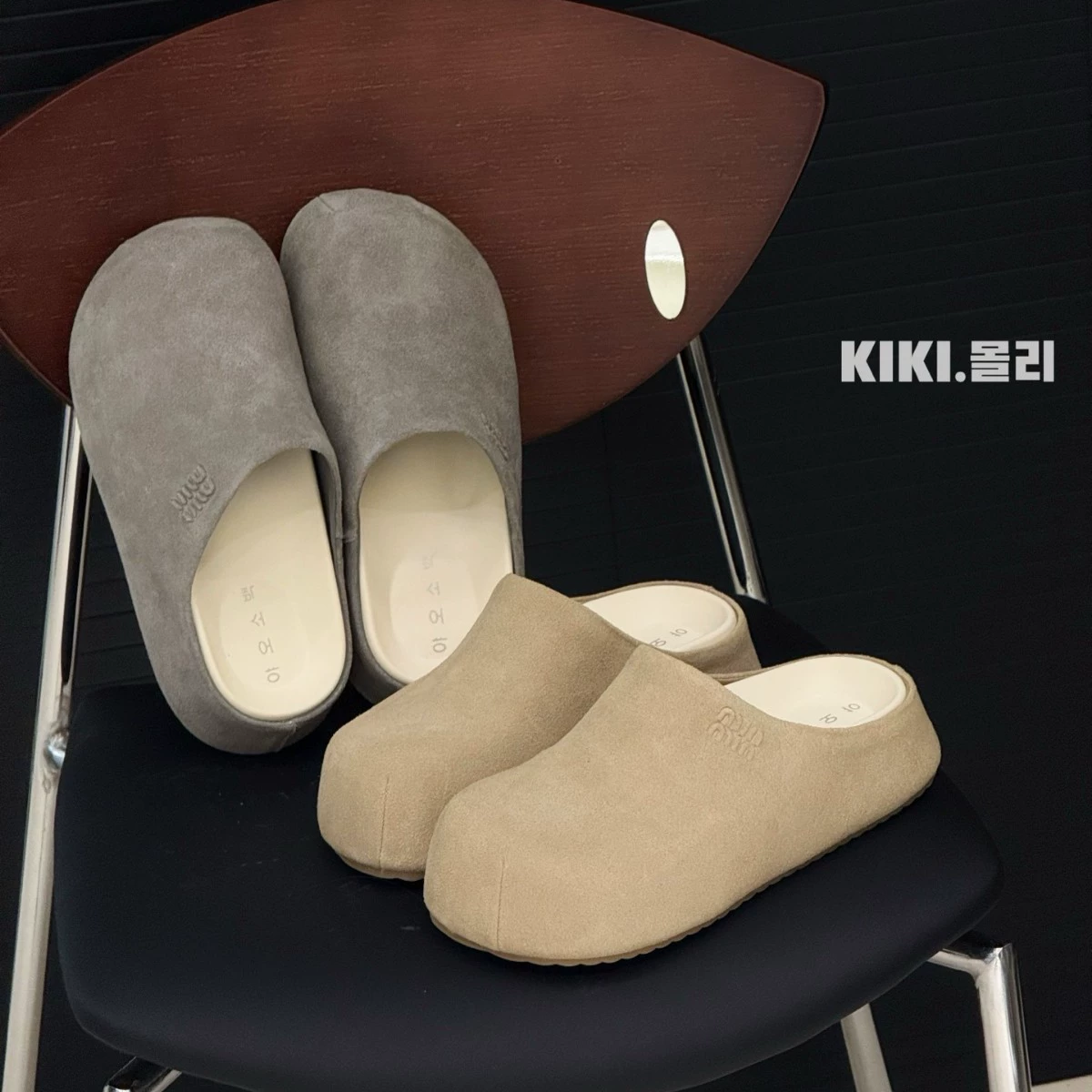 Туфли Birkenstock с толстой подошвой, частично стянутые, 2025 ранняя весна, новые корейские ленивые ботинки, свободно сидящие тапочки