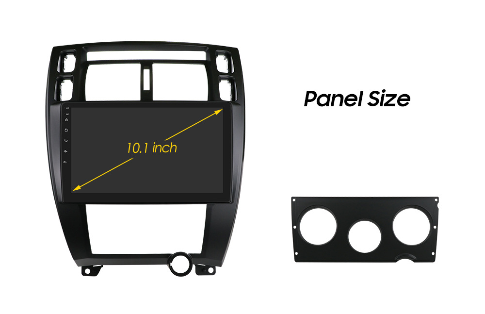 10-inch for 04-09 Hyundai Tucson reversing Image car Android intelligent GPS navigation all-in-one machine