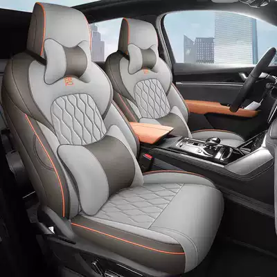 Modelə uyğun (Original) oturacaq örtükləri — BYD Tang seat covers, Smart - grayish-brown-luxury-edition-note-the-model-year-five-seater