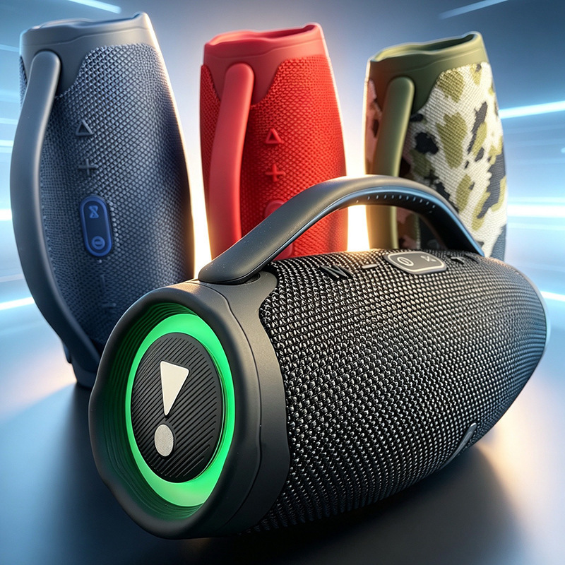 Cross-Border Boombox3Mini Wireless Bluetooth Speaker War God Rgb Portable Outdoor Portable Subwoofer Speaker