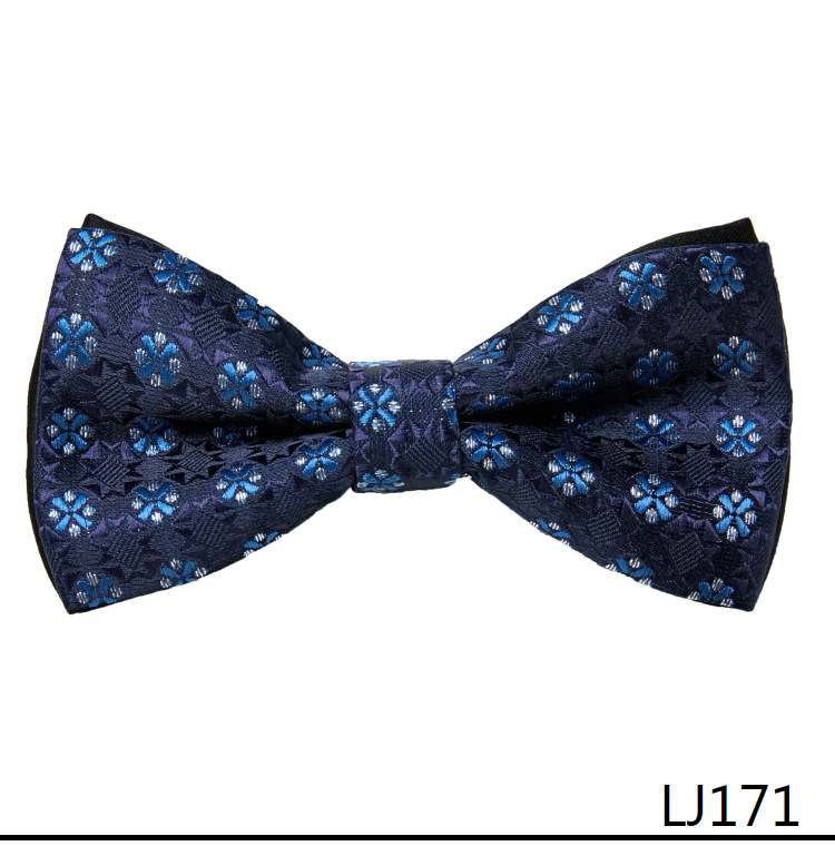 Abbigliamento formale di Bowtie m, versione coreana del matrimonio dello sposo a doppio strato, papillon in tinta unita per me_voghion.com