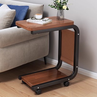 Living Room Sofa Side Table Small Coffee Table Small Square Table Coffee Table Side Table Nordic Non-solid Wood Bedside Table Storage Shelf