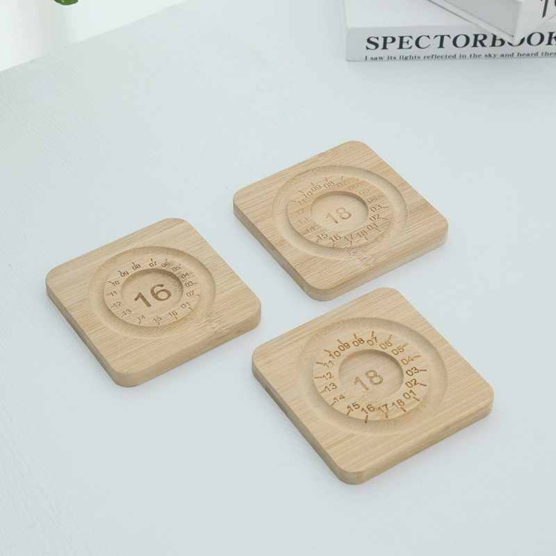 Твердая деревянная рамка Поднос для браслета Бамбуковая тарелка для браслета со шкалой Жемчужные свободные бусины Лоток для хранения браслета Дисплей Лоток для хранения