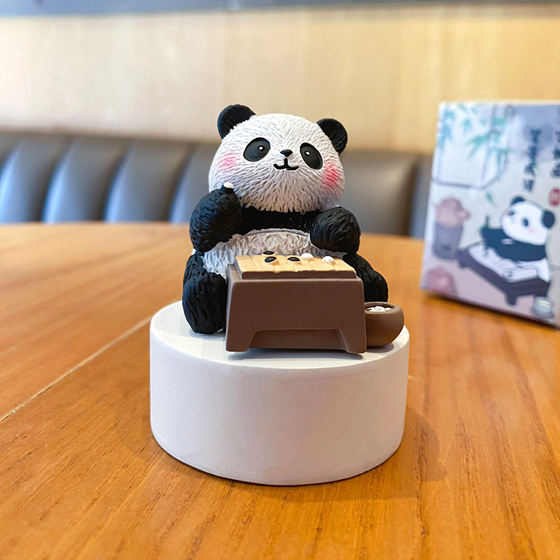 Оригинальная панда в китайском стиле, восемь элегантных украшений-Go