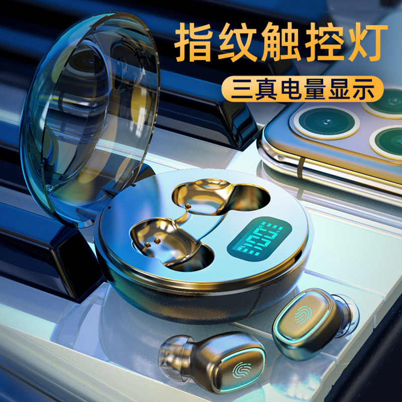 A10 tws Cross border new pattern wireless Bluetooth headset Binaural Power display In ear touch 5.0 Recreational Sports
