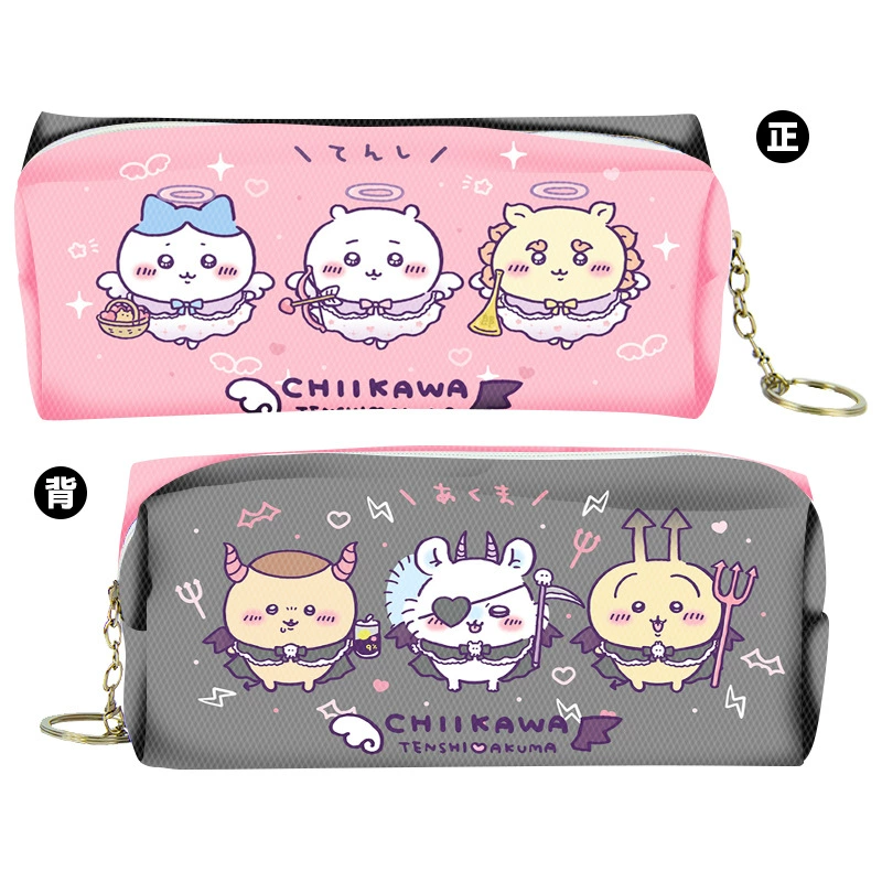 Периферийная Jiikawa милая маленькая восьмерка Usachi Totoro эльф кожаный чехол на молнии для карандашей школьные канцелярские товары