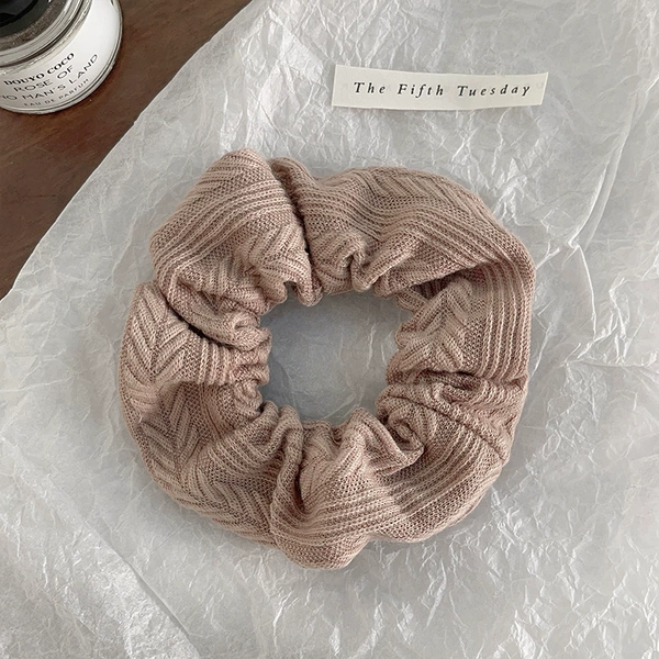 Knit wool deep coffee coffee
