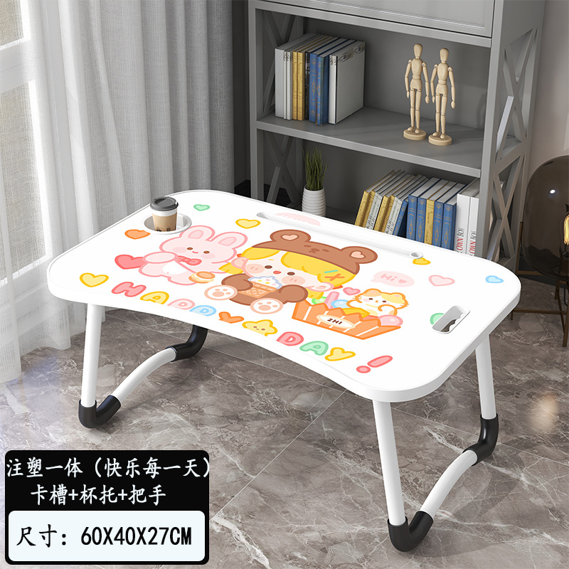 Avicii laptop desk bed with bookshelf foldable small desk dormitory room student desk bed desk