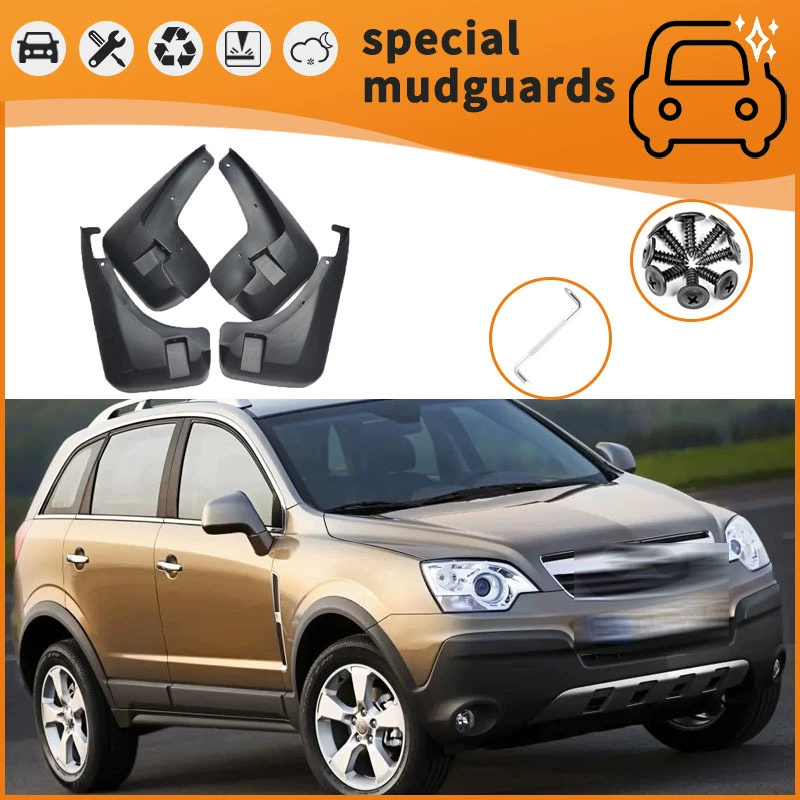 Подходит для Opel 07-23 Antara крыло, брызговик для колеса, кожаная защита от брызг