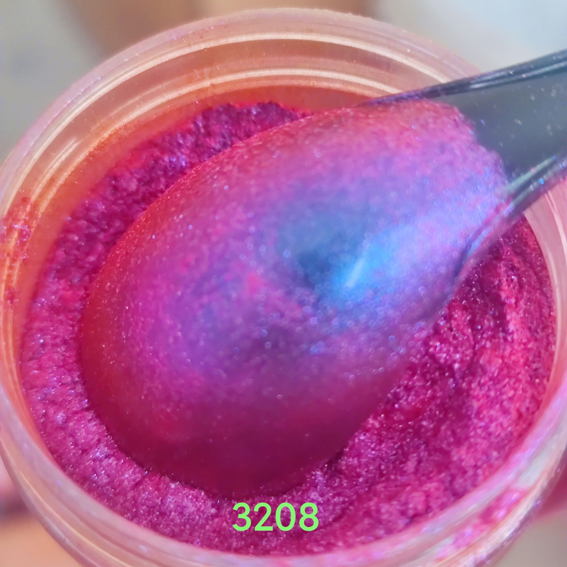 跨境批发150目爆闪型蓝紫红角度变色龙粉偏光变色龙珠光粉10g