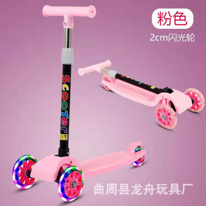 Fabricantes de scooter para niños de tres ruedas graffiti flash coche plegable botón patineta portátil una unidad image 8
