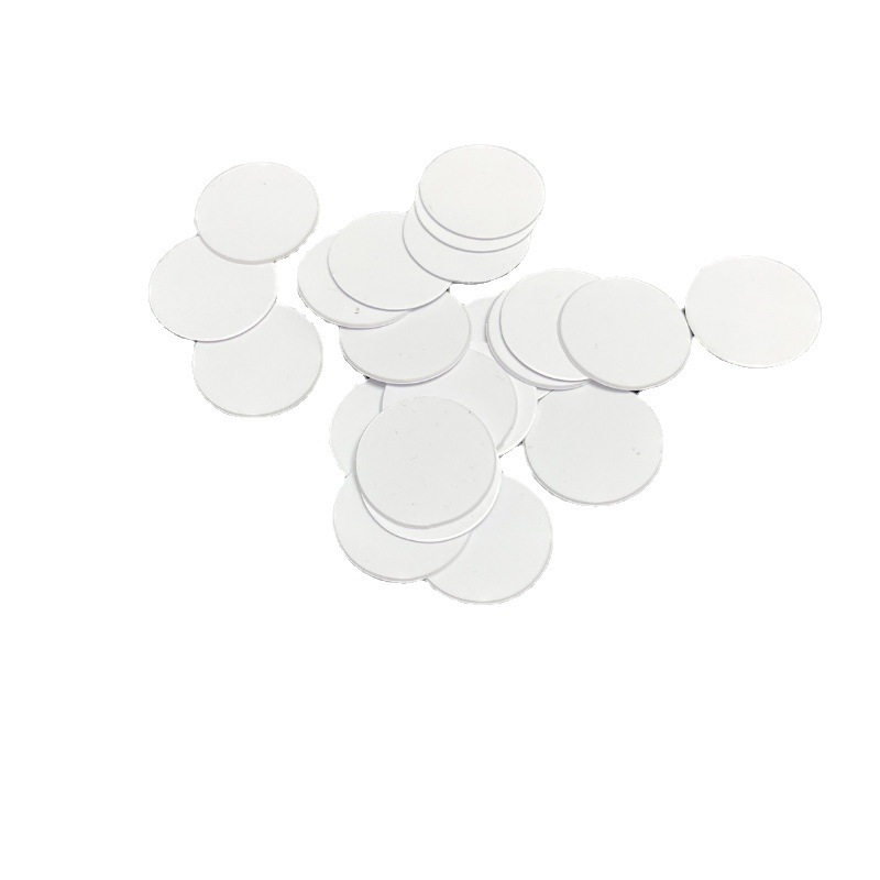 白色PVC円板 直径2/3/4/5CM プラスチックシート 厚さ1MM 自由にカット可能 工場価格卸売 マットホワイト|undefined