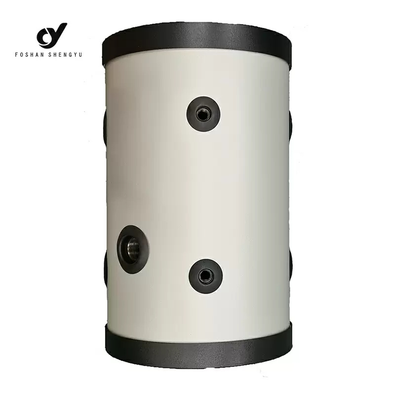 厂家直销批发60L-200L空气能热水器热泵专用搪瓷冷轧钢板缓冲水箱