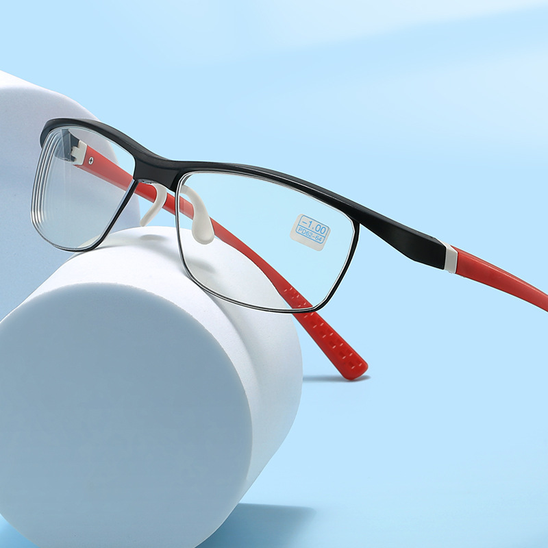 2023 new riding glasses men's and women's road bike mountain bike 51007 anti-blue light finished myopia sports glasses