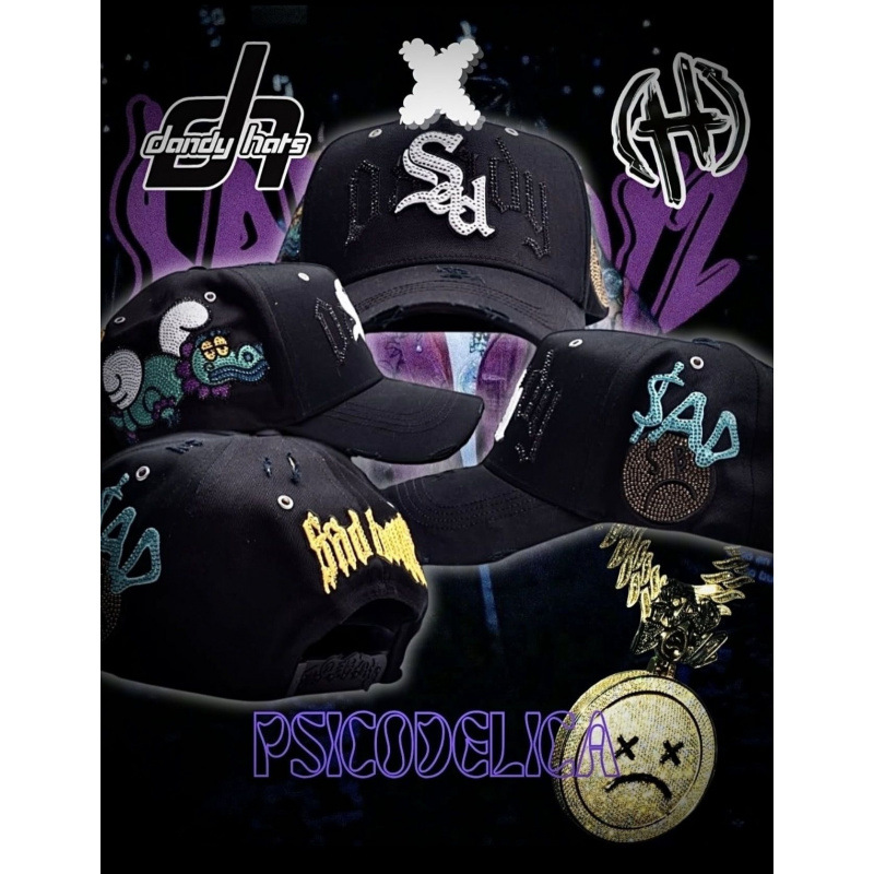 Tendencia transfronteriza hip hop Dandy Dandy sombrero con letras de diamante sombrero de pato doblado a lo largo del sombrero de béisbol image 190