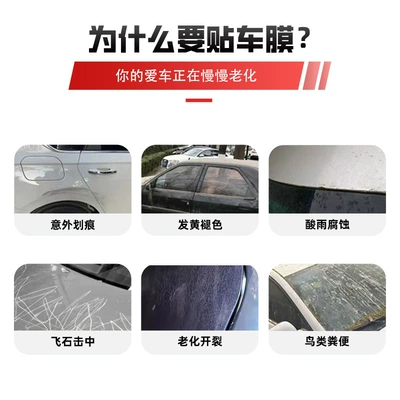 Car paint protective film Super Bright Metal Mamba Green Car