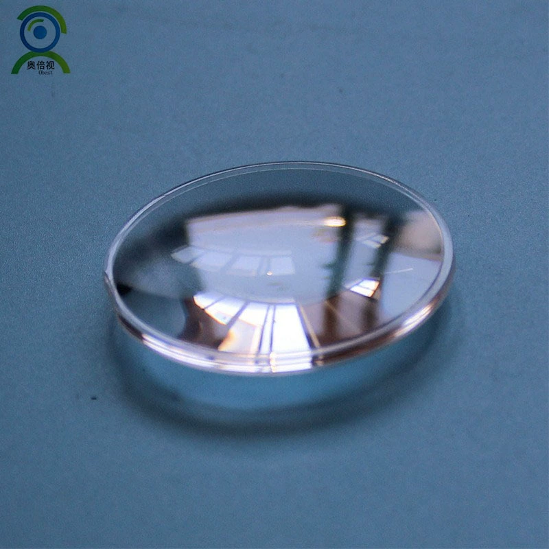 Проекционные линзы для визуализации могут быть изготовлены с плоской выпуклой линзой с двумя выпуклыми линзами