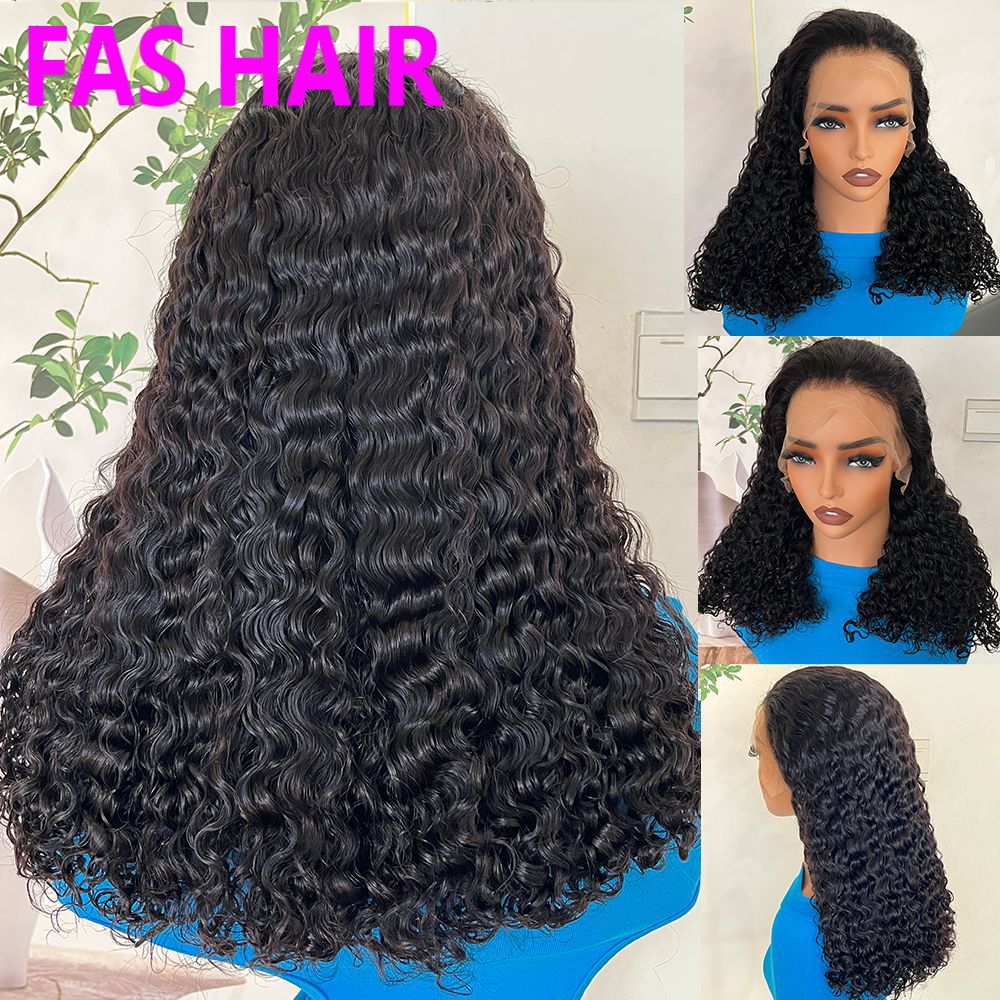 Cabello humano vietnamita cabello real birmano rizado 13x4SDD peluca cubierta África