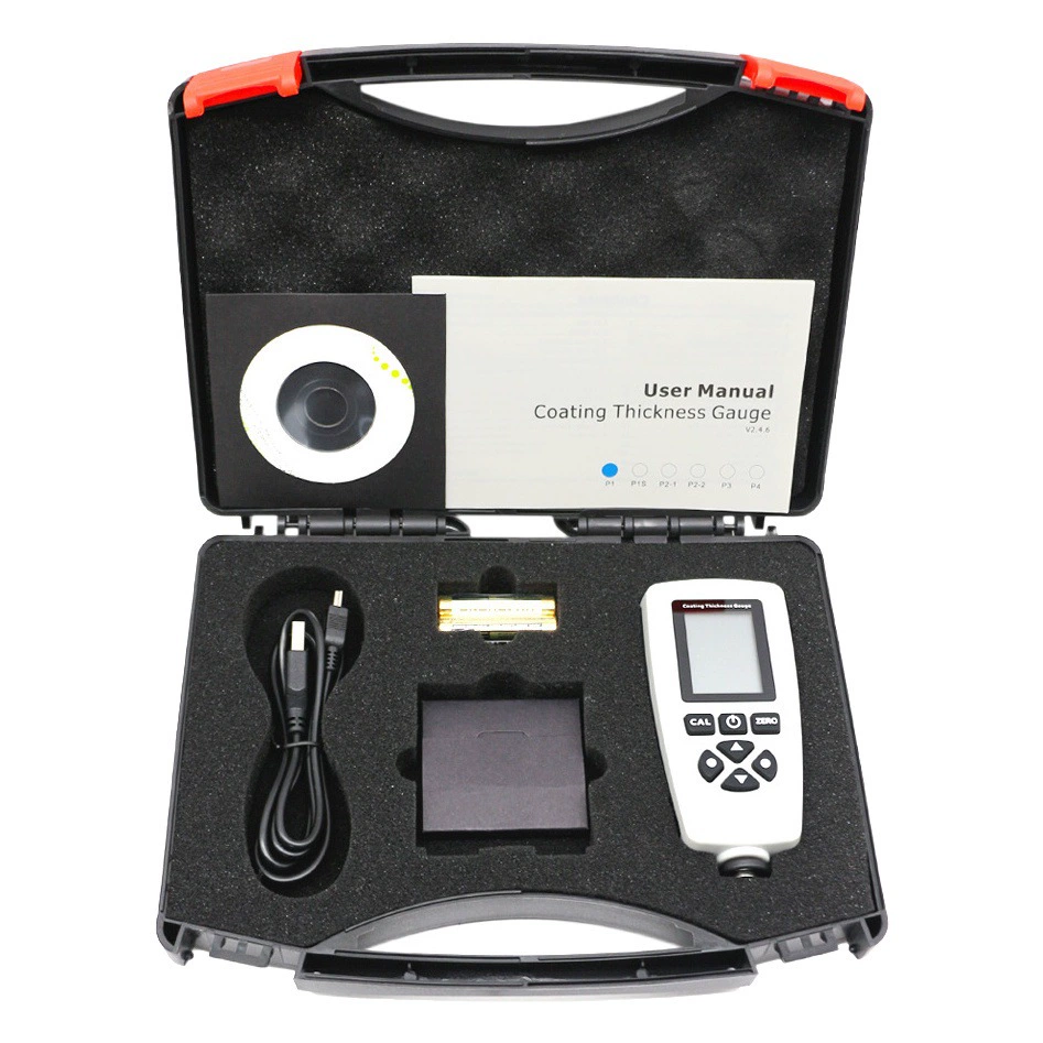 Yuq EC770 лакокрасочный пленочный инструмент Высокоточный измеритель толщины покрытия оцинкованный насос автомобильный детектор краски