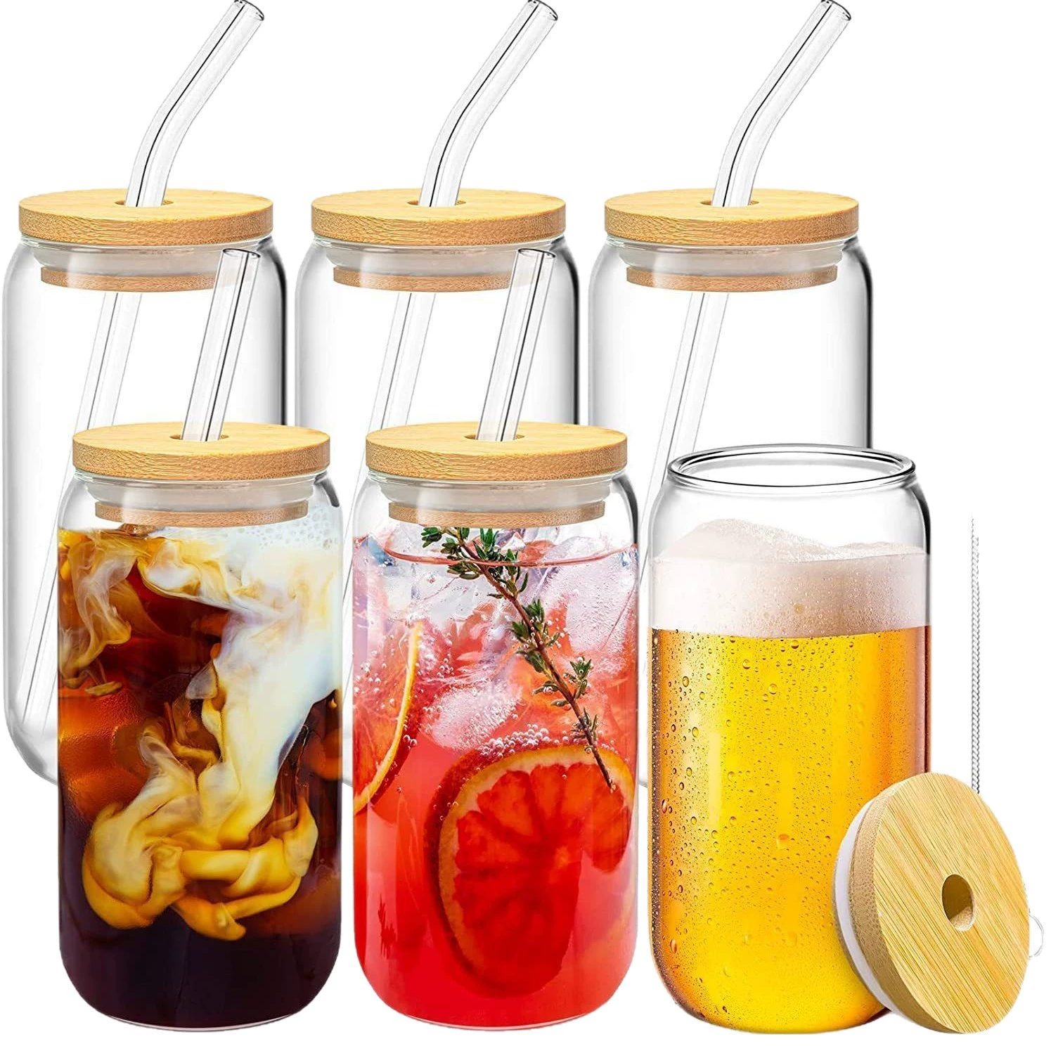 Coffee glass with glass, Amazon, Cola