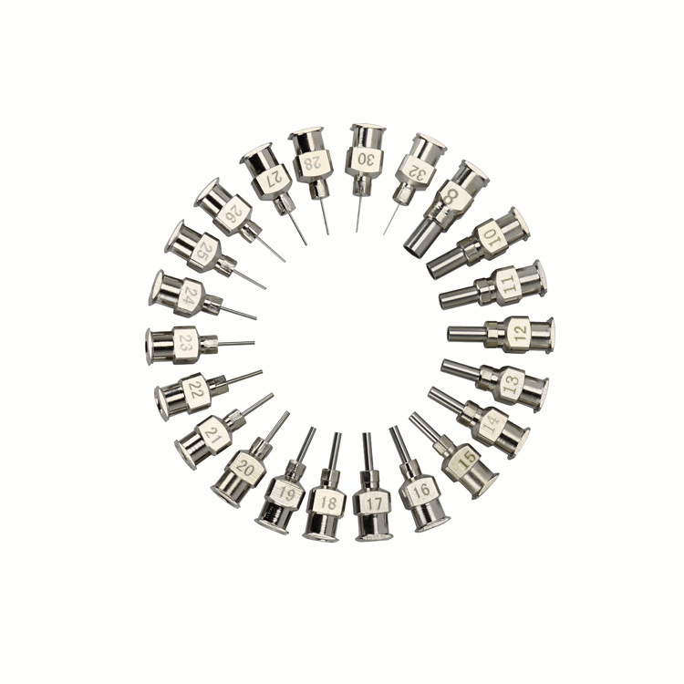 1/4 Inch 6.5mm Stainless Steel Dispensing Needle Fully Automatic Dispensing Machine Needle Tip Precision Single Tube Metal Dispensing Needle