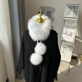 帽条;毛领;围脖