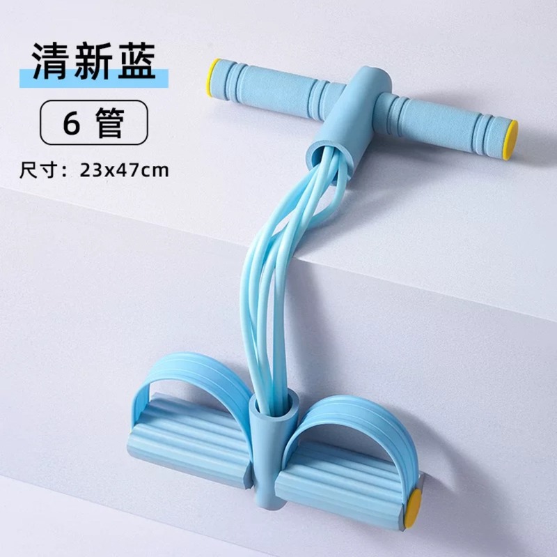 強化されたユニバーサル 4 本線と 6 本線のペダル テンショナー、8 の字型テンション バンド、トレーニング ビデオ付き、ストレッチ バンド ストレッチ トレーニング|undefined