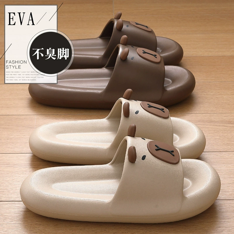 Мультяшные сандалии тапочки женские летние домашние внутренние нескользящие сандалии женские мягкие подошвы evaKabbara тапочки мужчины оптом