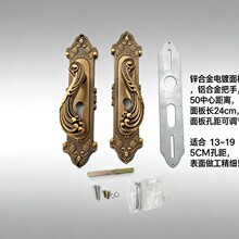 欧式锌合金室内门把手卧室房门把手门执手厂家批发黄古家用通用型