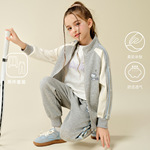 HelloKitty凯蒂猫女童春季套装2024新款运动透气休闲两件套