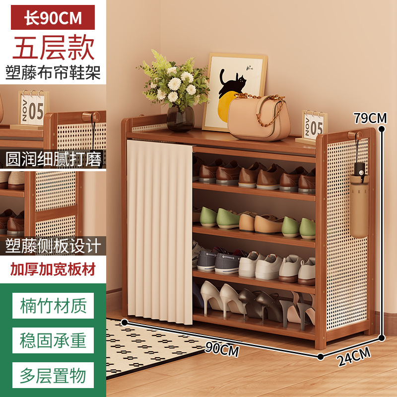 El dormitorio de estantes de zapatos cubre un área pequeña, de varios pisos, a prueba de polvo, muebles domésticos, casas de alquiler, buenas cosas, acabado y almacenamiento de estantes de zapatos.