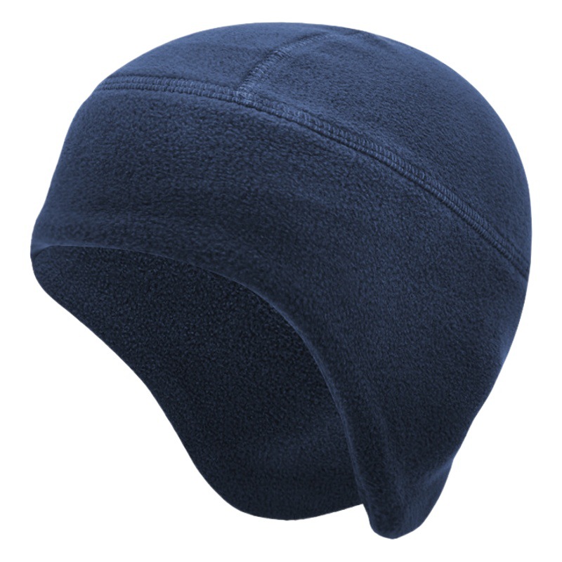 Outdoor Cycling Warm Cap Windproof Cold-proof Toe Cap Ear Cover Cap Fleece Pullover Cap Lightweight Ski Hat