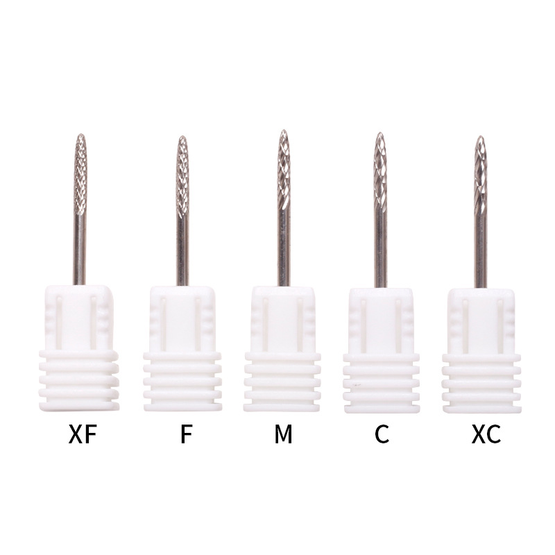 Ventas en caliente transfronterizas de uñas de acero de tungsteno molienda pre-tratamiento broca de molienda elimina la superficie de la piel de fábrica directa