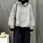 秋冬连帽新款宽松棉服