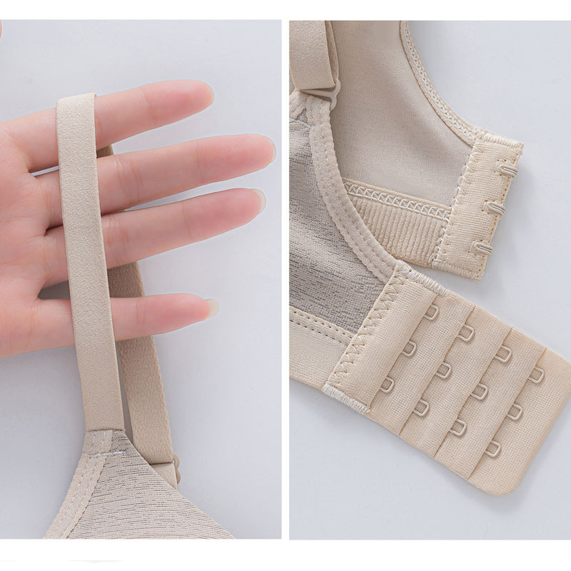 Comercio exterior transfronterizo simple sin marca ropa interior pequeño pecho sin anillo de acero respirado delgado sujetador de mujer 7828# en stock