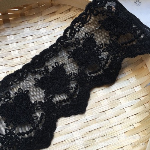 Clothing DIY lace clothing home textiles accessories net fabric embroidery cotton thread 7.6 cm wide