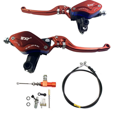 Other brake systems, aluminum alloy CNC motorcycle - orange-maple-leaf-hydraulic-clutch-right-pump