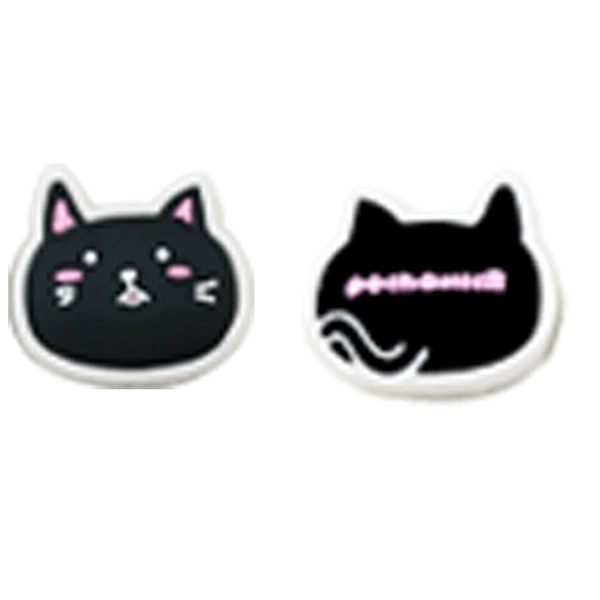 Black + pink cute cat