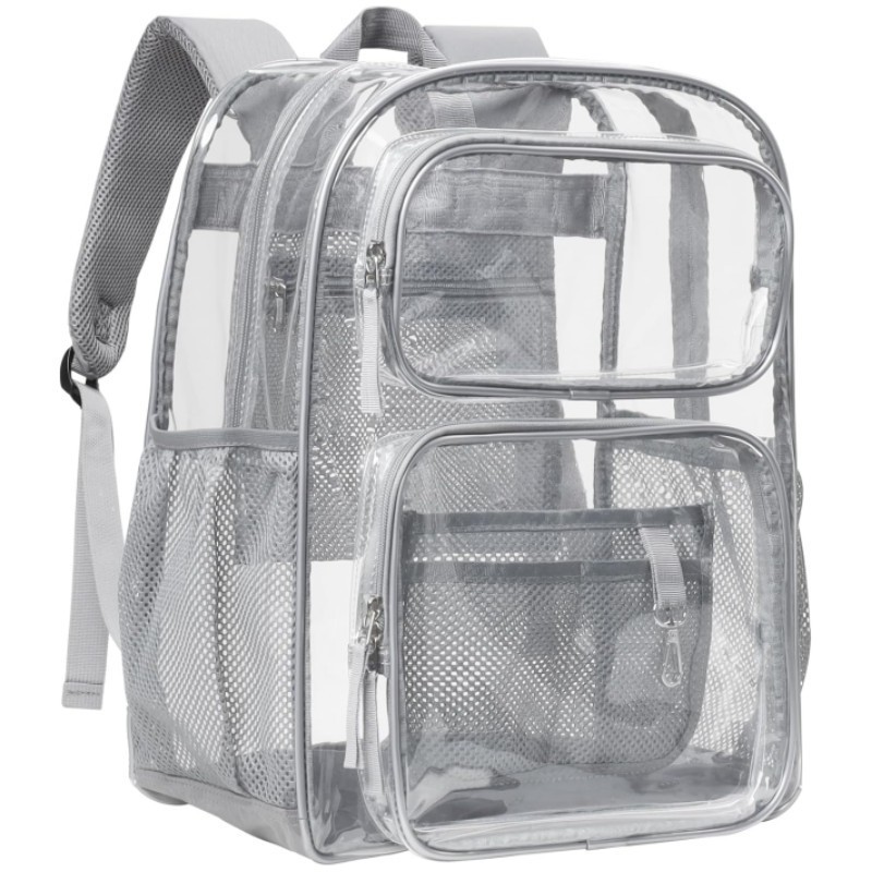 Transparent capacious waterproof organizer bag
