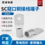 窥口铜定制冷压接线端子